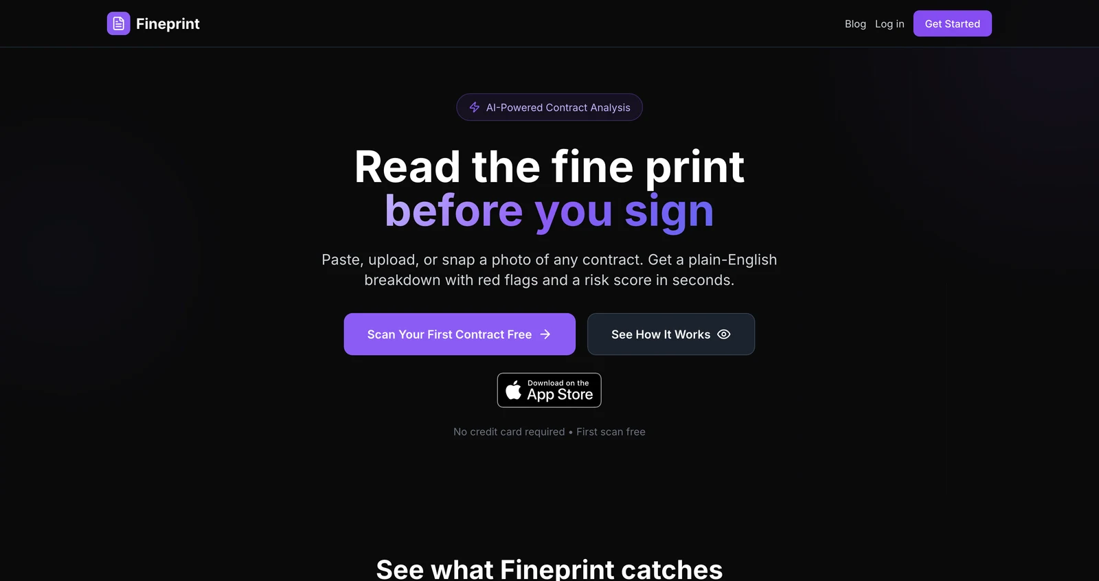 FinePrint homepage